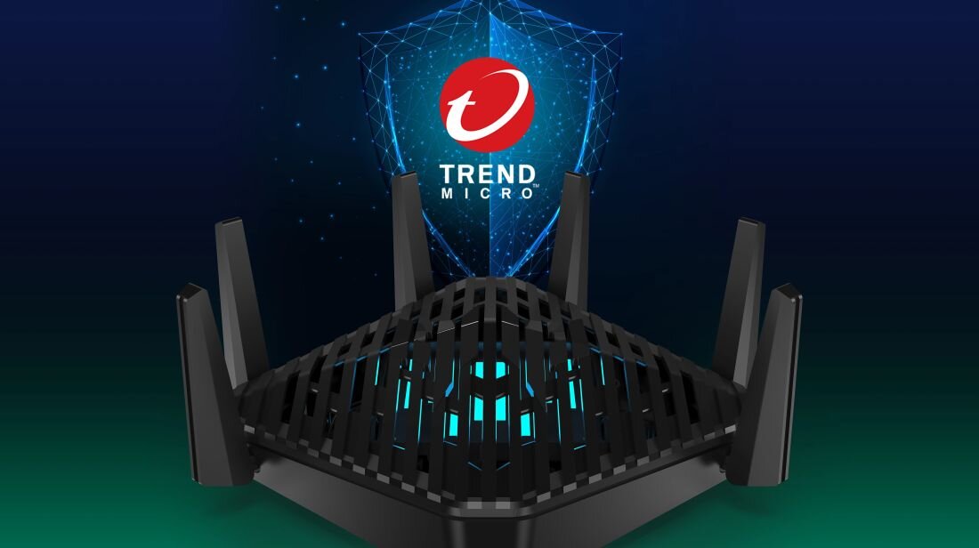 Router ACER Predator Connect W6 - Trend Micro Home Security