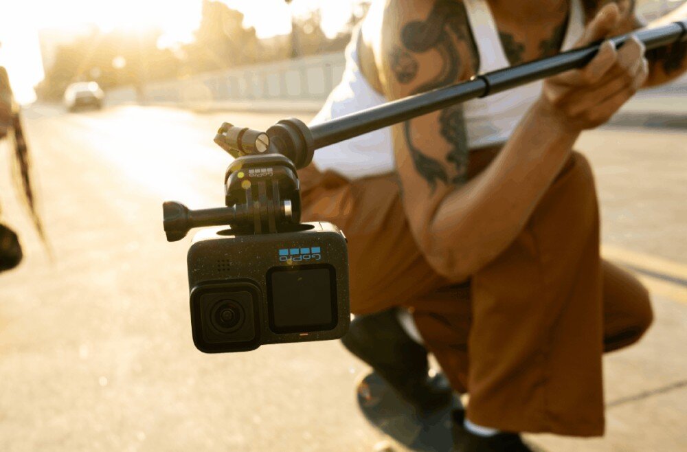 Wysięgnik GOPRO Extension Pole + Wodoodporny pilot zasięg regulacja przeznaczenie