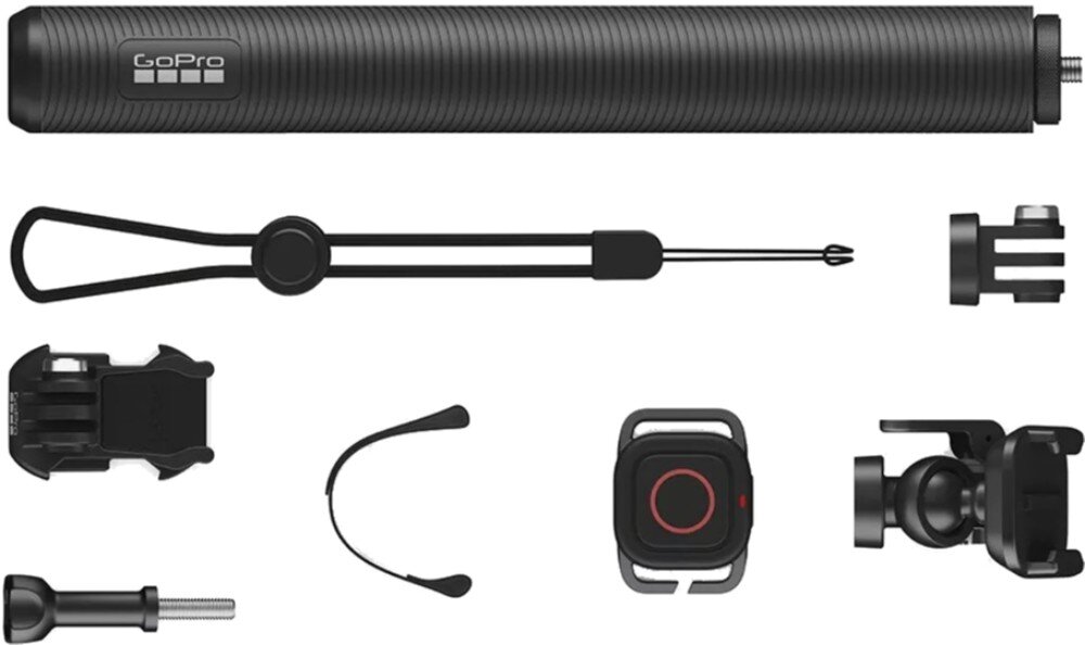 Wysięgnik GOPRO Extension Pole + Wodoodporny pilot zestaw opakowanie