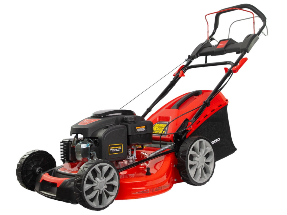 Kosiarka spalinowa GREENSO KS56-G224NE Ducar DV224 z napędem 560mm 4.4kW obudowa z wytrzymalej stali odpornosc na uderzenia dzialanie warunkow atmosferycznych