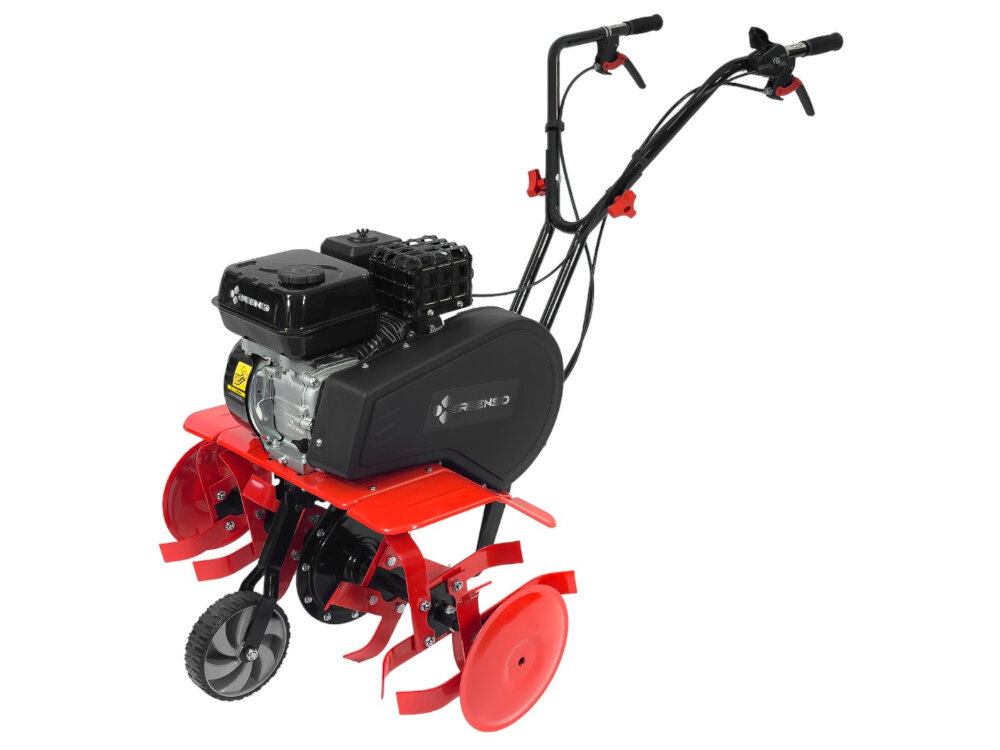 Glebogryzarka spalinowa GREENSO GS85-G212W doskonale rezultaty w pielegnacji ogrodu idealne warunki do uprawy zaawansowanemy silnik spalinowy szeroki zakres roboczy