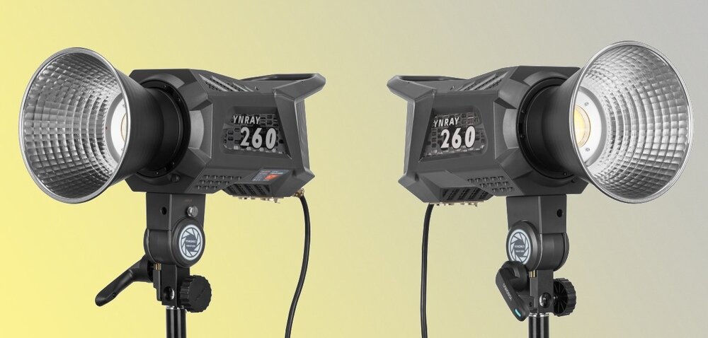 Lampa YNRay260 widoczne dwie strony