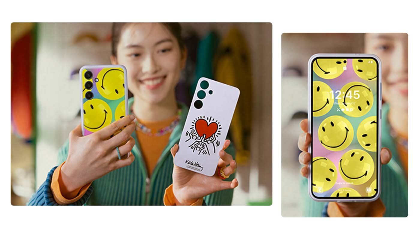 zmieniaj wygląd swojego smartfona Samsung Galaxy z serii S24, zakładając na niego etui Flipsuit Case dostępne w Media Expert zmieniaj wygląd swojego smartfona Samsung Galaxy z serii S24, zakładając na niego etui Flipsuit Case dostępne w Media Expert