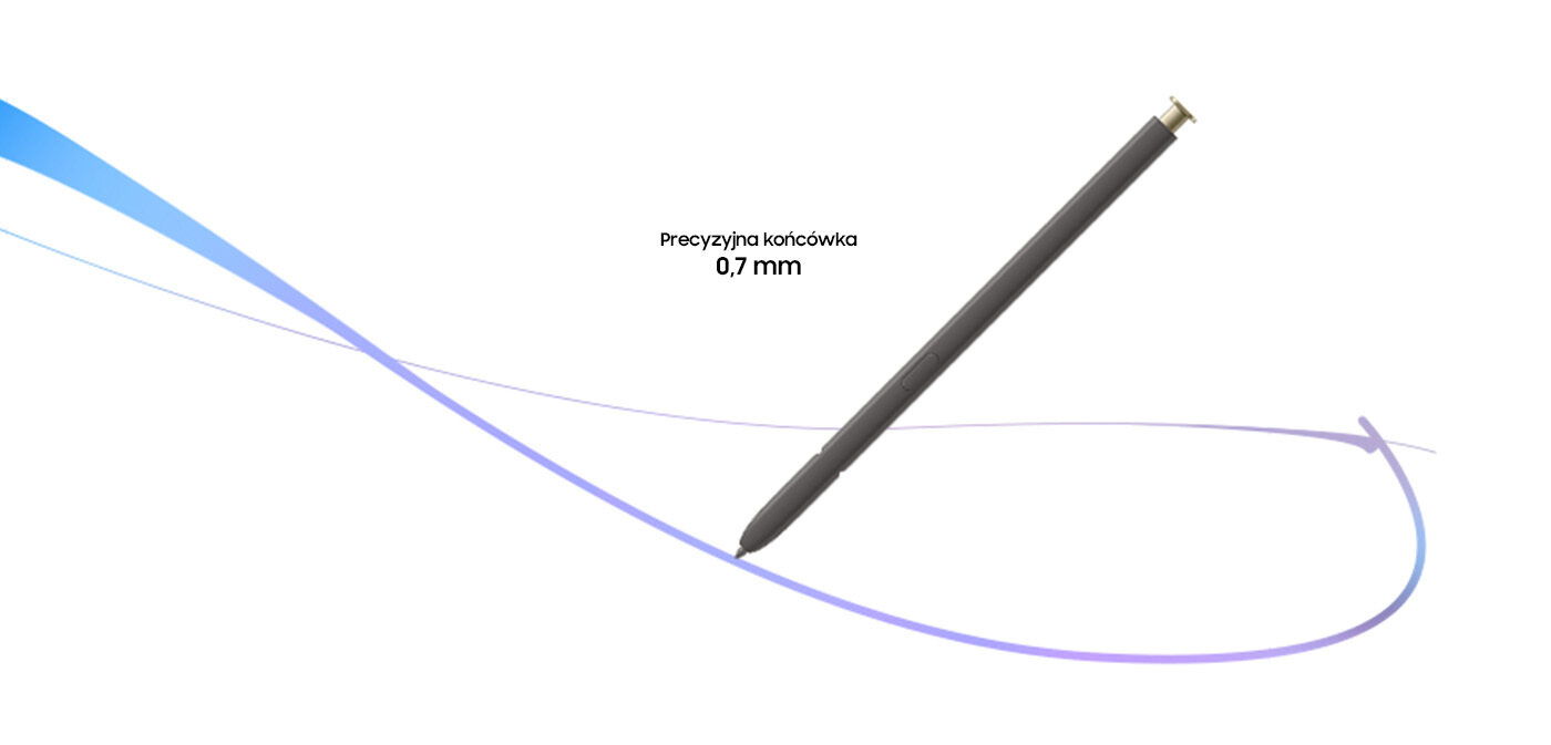 Sięgnij po rysik S Pen, notuj oraz twórz skomplikowane szkice, dzięki precyzyjnej końcówce 0,7 mm Sięgnij po rysik S Pen, notuj oraz twórz skomplikowane szkice, dzięki precyzyjnej końcówce 0,7 mm