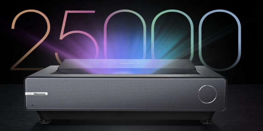 Projektor HISENSE PX2-PRO - Dobra trwałość, 25000 godzin wyświetlania, projektor stoi