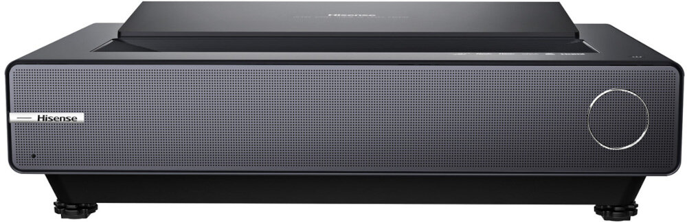Projektor HISENSE PX2-PRO - Jasność 2400 lumenów, przód projektora