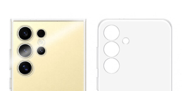 przezroczyste etui Clear Case do smartfonów z serii Galaxy S24 dostępne w Media Expert