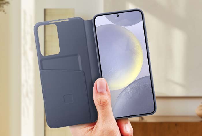 etui z klapką do smartfonów z serii Galaxy S24 etui z klapką do smartfonów z serii Galaxy S24