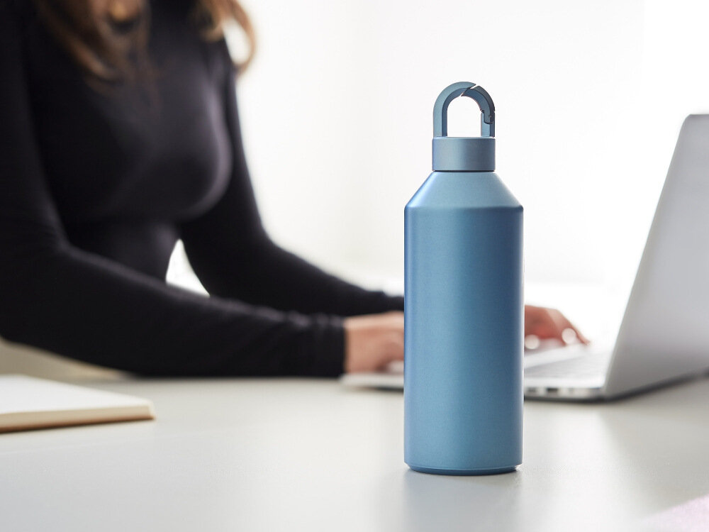 Termos LEXON Horizon LL148LB1 Jasnoniebieski Temperatura przez cały dzień ulubiony napój sytuacja podwójna ścianka stal nierdzewna zimno ciepło utrzymywanie temperatury czas