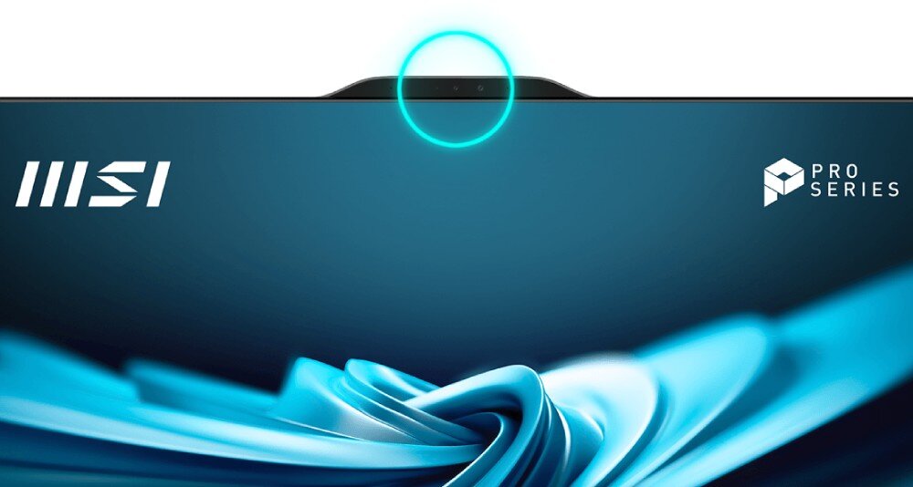 Komputer MSI Pro AP242P 14M-647EU 23.8 IPS i7-14700 16GB RAM 1TB SSD Windows 11 Professional kamera mikrofon podczerwień Windows Hello zasuwka