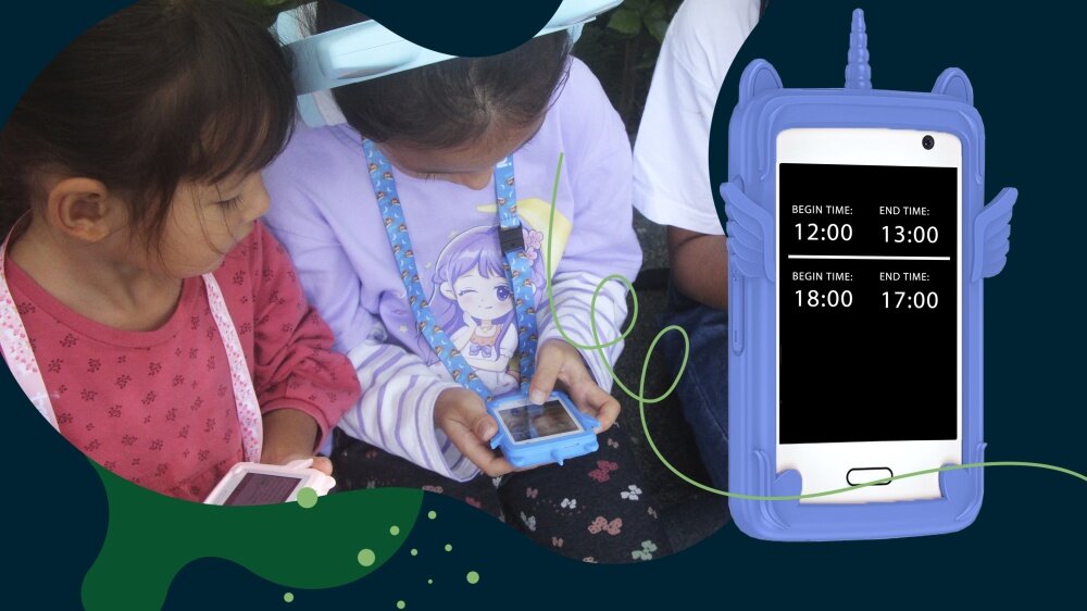 Telefon BEMI Tok dziecko edukacja zabawa kontrola