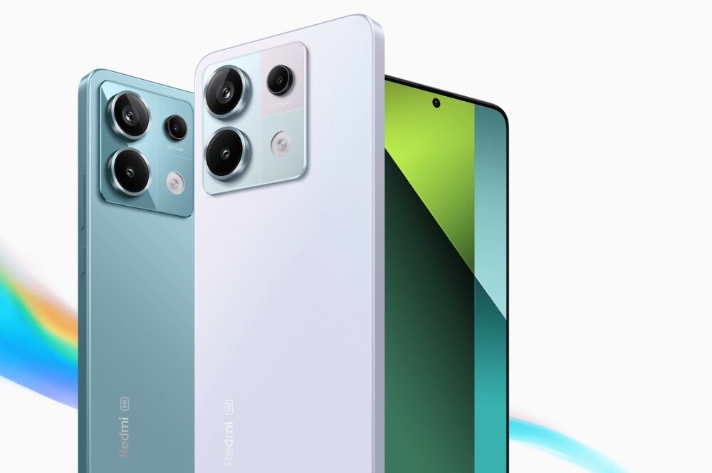 Smartfon XIAOMI Redmi Note 13 ekran bateria aparat procesor ram pamięć pojemność rozdzielczość zdjęcia filmy opis dane cechy blokady system łączność wifi bluetooth obudowa szkło odporność porty muzyka transfer sieć przekątna matryca waga czujniki oled amoled ips