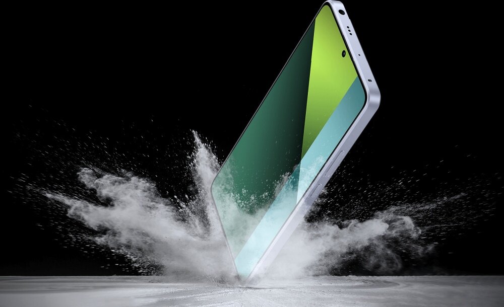 Smartfon XIAOMI Redmi Note 13 ekran bateria aparat procesor ram pamięć pojemność rozdzielczość zdjęcia filmy opis dane cechy blokady system łączność wifi bluetooth obudowa szkło odporność porty muzyka transfer sieć przekątna matryca waga czujniki oled amoled ips