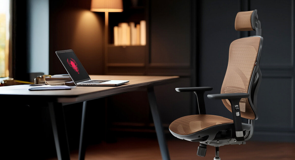 DIABLO CHAIRS V-Basic - fotel w pokoju przy biurku