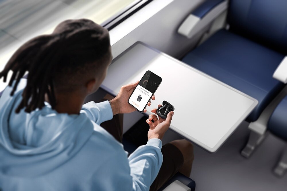 Słuchawki dokanałowe SOUNDCORE Liberty 4 NC dźwięk parowanie bluetooth