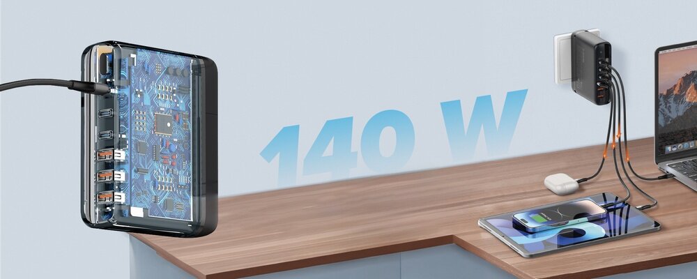 Baner Newell GaN Tech T-power 140 W '140 W'