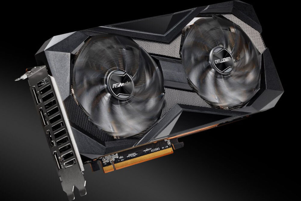 Komputer MAD DOG VALORAIR-A02DB16 R5-5600 16GB RAM 1TB SSD Radeon RX7600 karta graficzna ASROCK Radeon RX 7600 Challenger OC 8GB