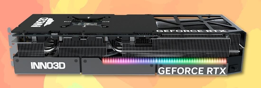 Karta graficzna INNO3D GeForce RTX 4080 Super X3 OC 16GB DLSS 3 - Oświetlenie RGB