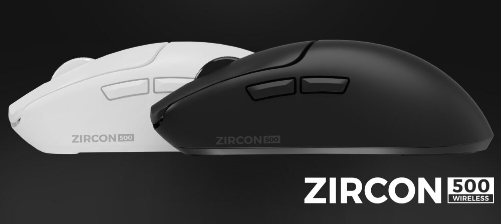 Mysz GENESIS Zircon 500 Wireless sensor optyczny