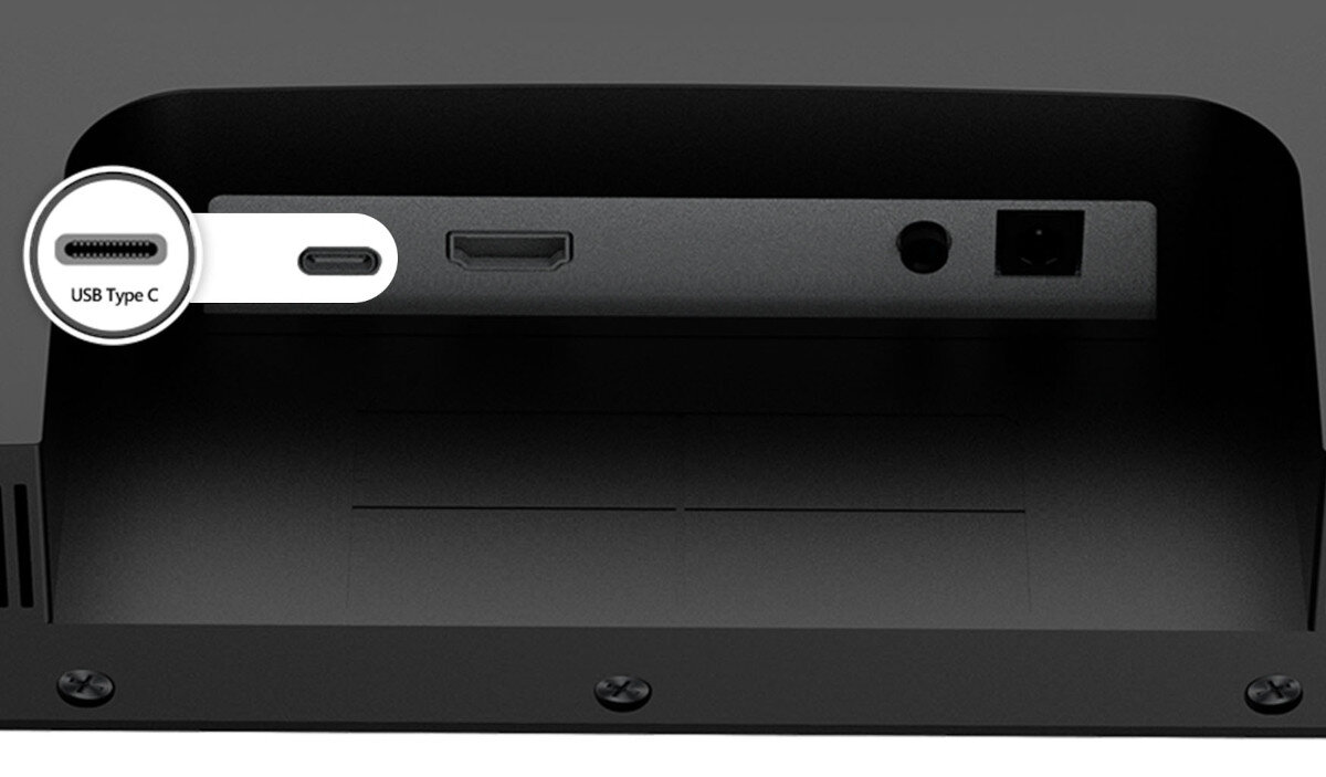 Monitor MSI Modern MD2412P 23.8 1920x1080px IPS 1 ms [MPRT]  porty złącza hub