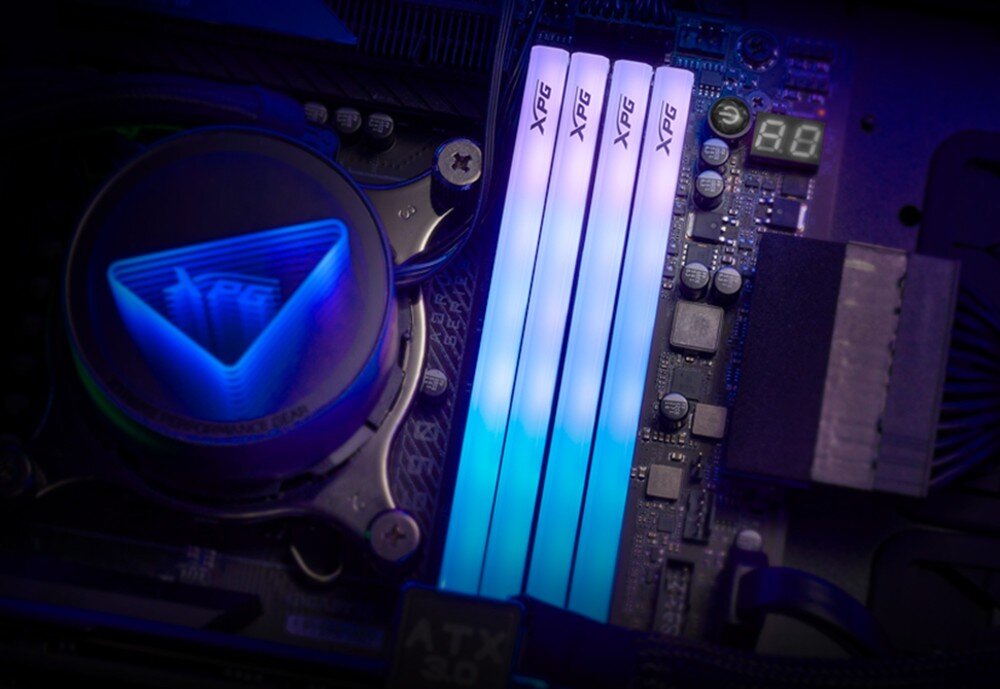 Pamięć RAM ADATA XPG Lancer Blade RGB 32GB (2x16GB) 6000MHz układ zasilania napięcie