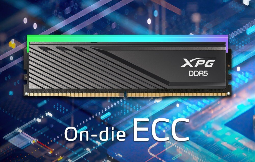 Pamięć RAM ADATA XPG Lancer Blade RGB 32GB (2x16GB) 6000MHz technologia korekcja błędów funkcje