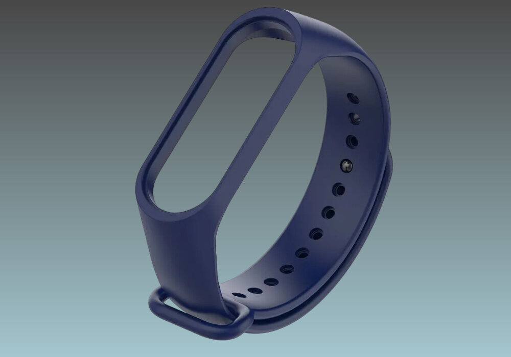 Pasek LUNA do Xiaomi Mi Band 3/4/5/6/7 sport aktywność treningi odporność 