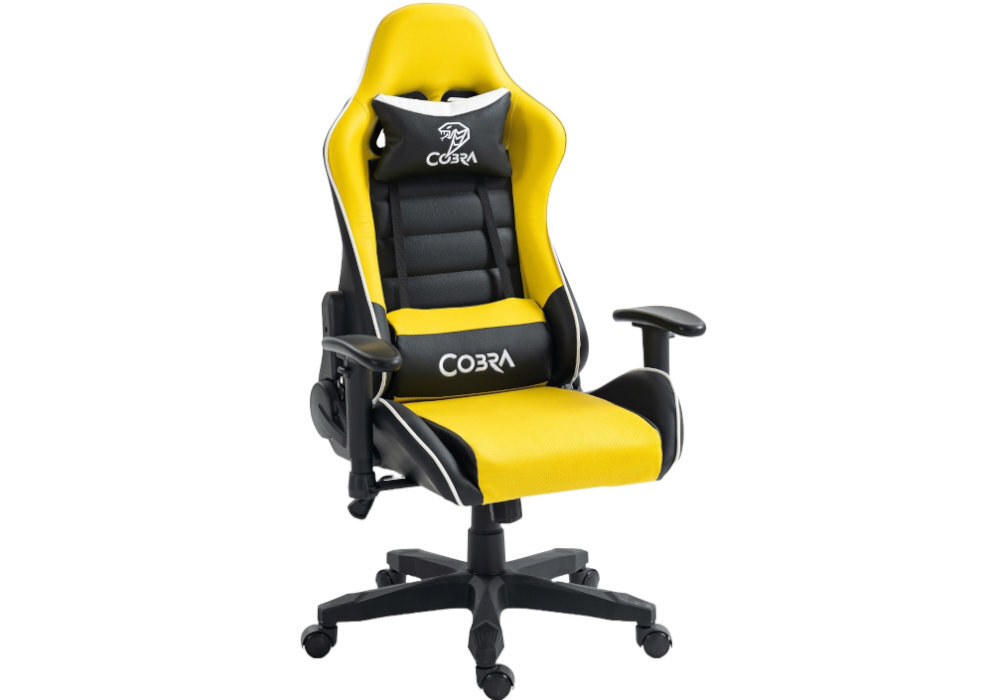 Fotel COBRA Rebel CR201 gaming gry rozgrywka wygoda komfort odchyblenie wyposażenie