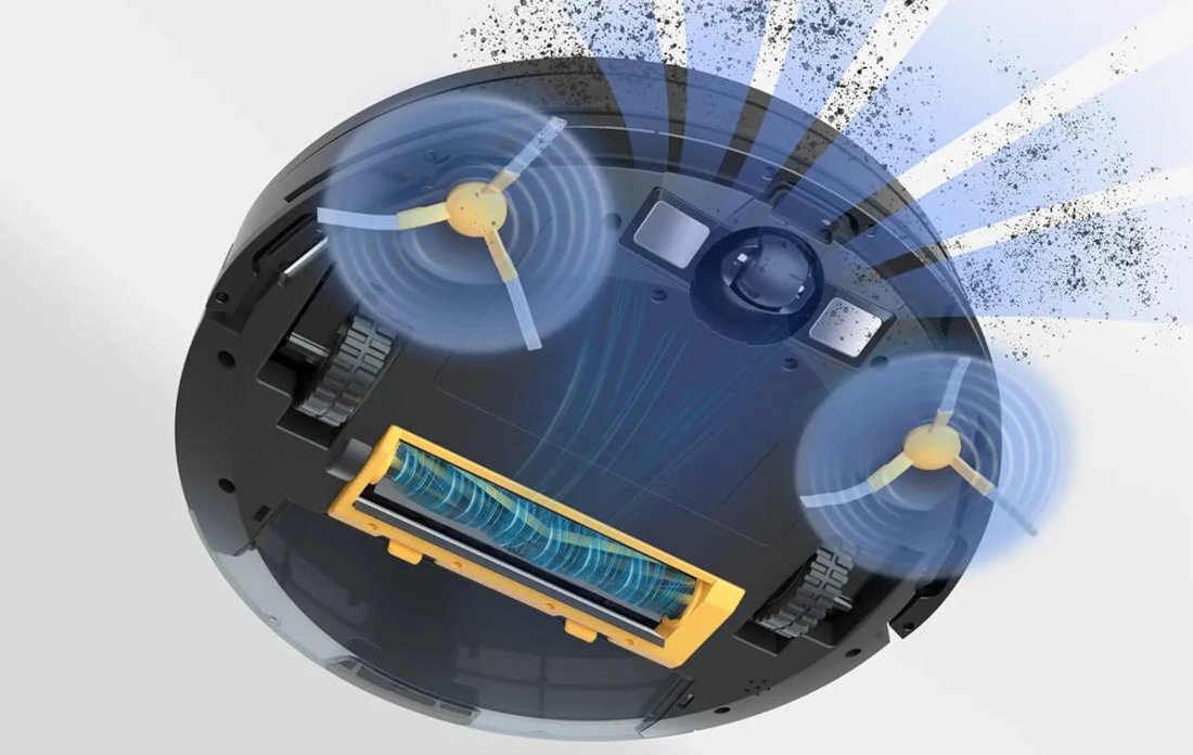 Robot sprzatajacy TESVOR S6 mycie podlog funkcje mopowania