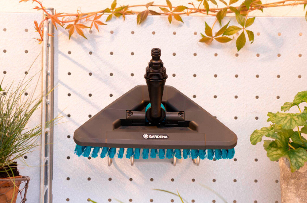 Szczotka GARDENA Cleansystem Flex Twarda 18814-20 sprzatanie efektywnosc wygoda szybko