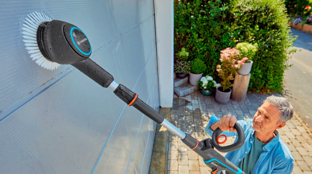 Szczotka GARDENA AquaBrush 14847-20 wlosie miekkie nylonowy szerokosc robocza 170 mm
