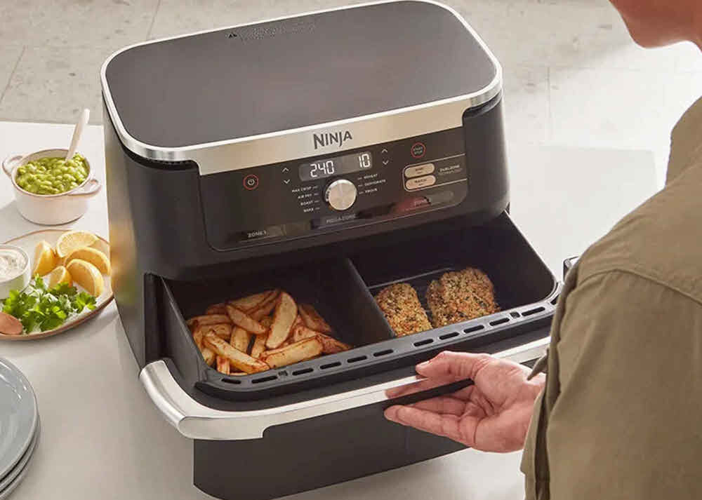 Frytkownica beztłuszczowa NINJA AF500EU Air Fryer domowe wypieki