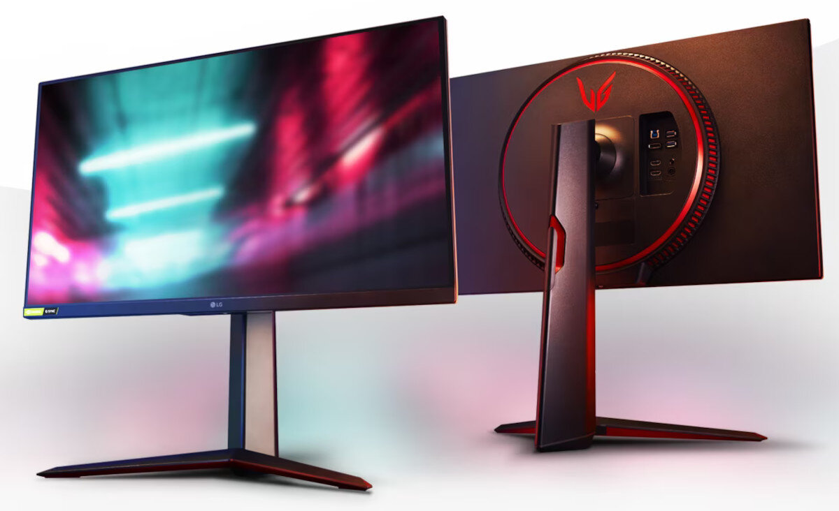 Monitor LG UltraGear 27GP850P-B.AEU.AEU 27 2560x1440px IPS 165Hz 1 ms [GTG] design wygląd kolor styl