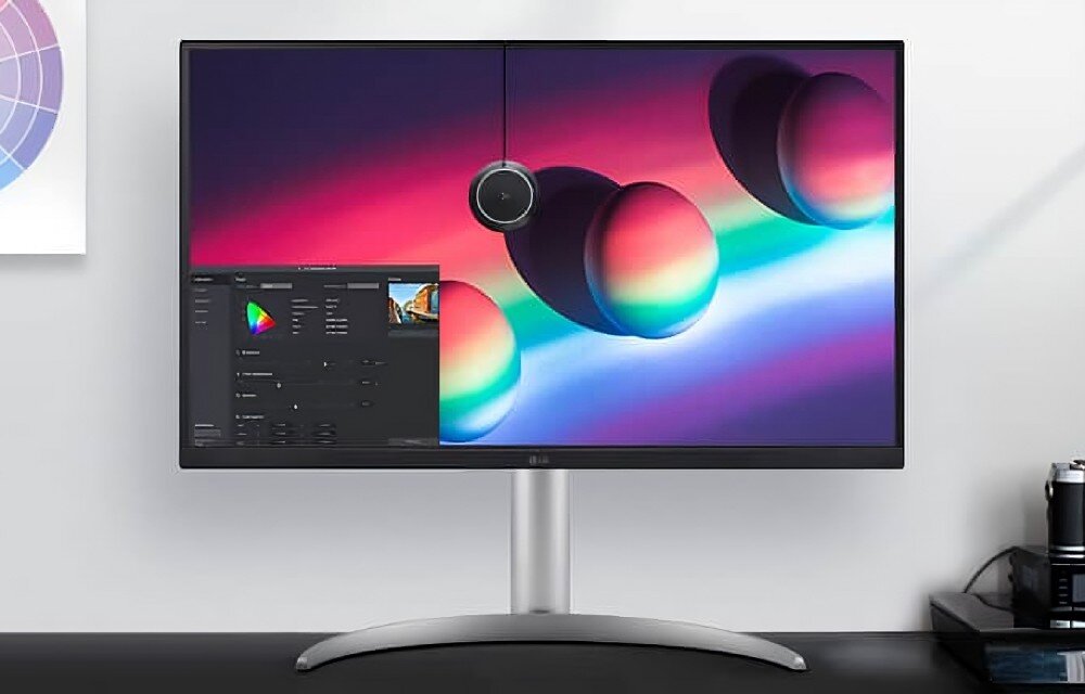 Monitor LG 27UQ850-W.AEU 27 3840x2160px IPS 5 ms [GTG] kalibracja program kolory
