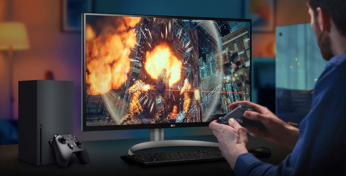 Monitor LG UltraFine 32UQ750P-W 31.5 3840x2160px 144Hz 4 ms [GTG] stworzony dla graczy