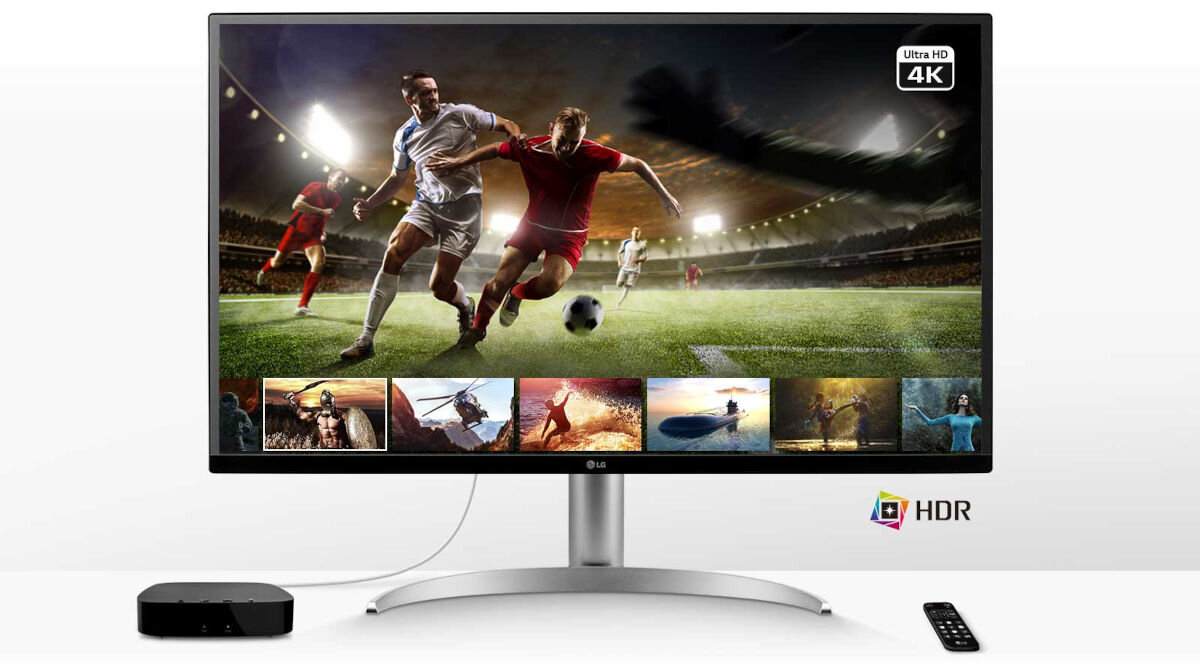 Monitor LG UltraFine 32UQ750P-W 31.5 3840x2160px 144Hz 4 ms [GTG] cześtotliwość odświeżania 1440 Hz DisplayPort HDMI