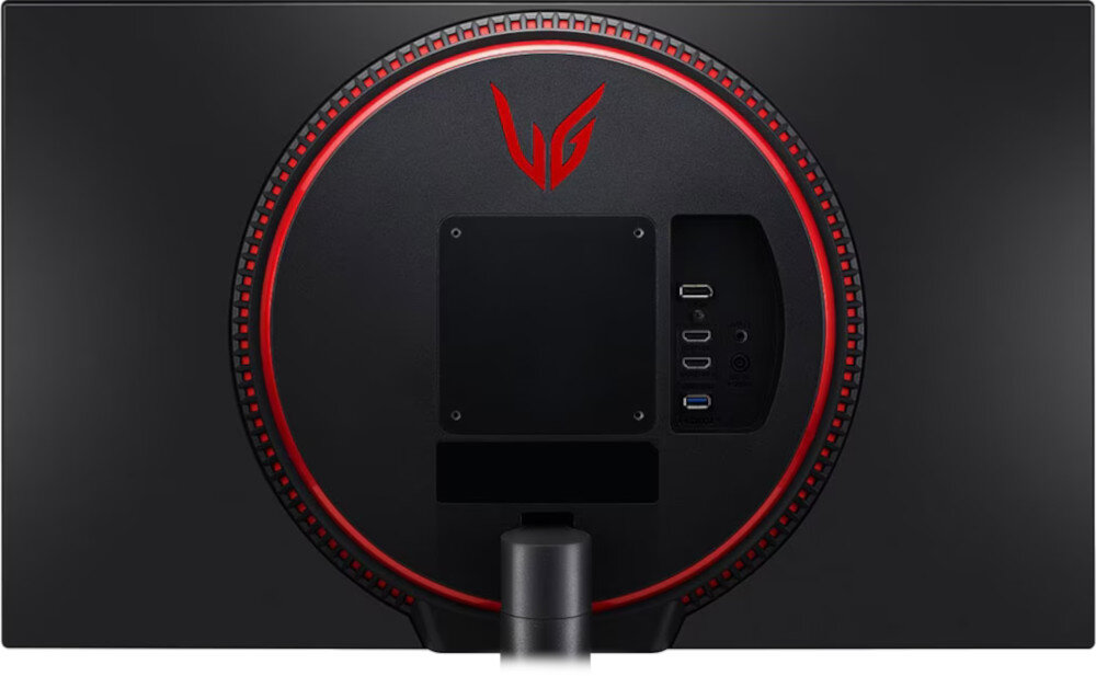 Monitor LG UltraGear 27GN800P-B.AEU.AEU 27 2560x1440px IPS 144Hz 1 ms [GTG] złącza porty podłączenie