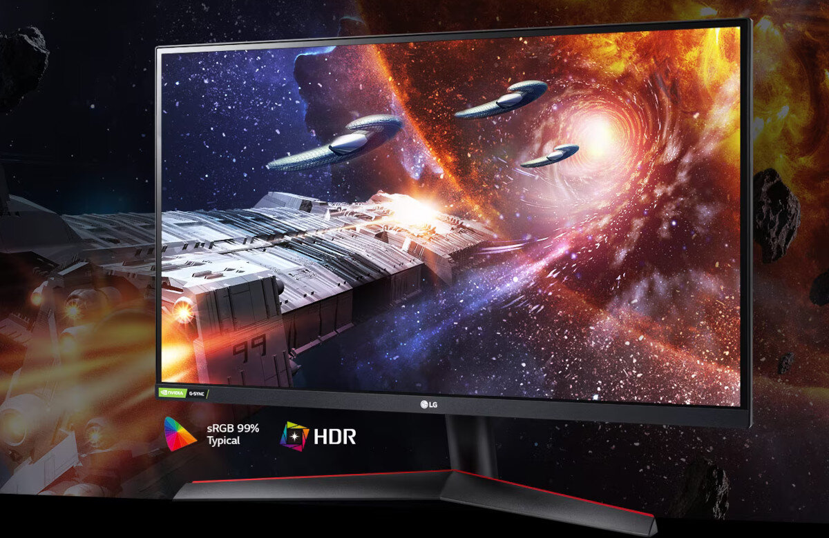 Monitor LG UltraGear 27GN800P-B.AEU.AEU 27 2560x1440px IPS 144Hz 1 ms [GTG] obraz rozdzielczość matryca ekran przekątna parametry jasność migotanie