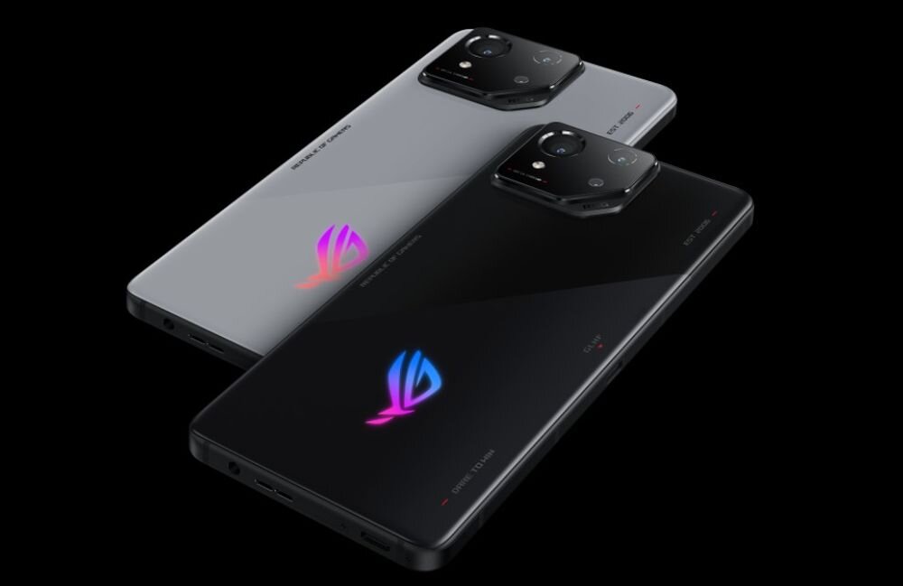Smartfon ASUS ROG Phone 8    ekran bateria aparat procesor ram pamięć pojemność rozdzielczość zdjęcia filmy opis dane cechy blokady system łączność wifi bluetooth obudowa szkło odporność porty muzyka transfer sieć przekątna matryca waga czujniki oled amoled ips