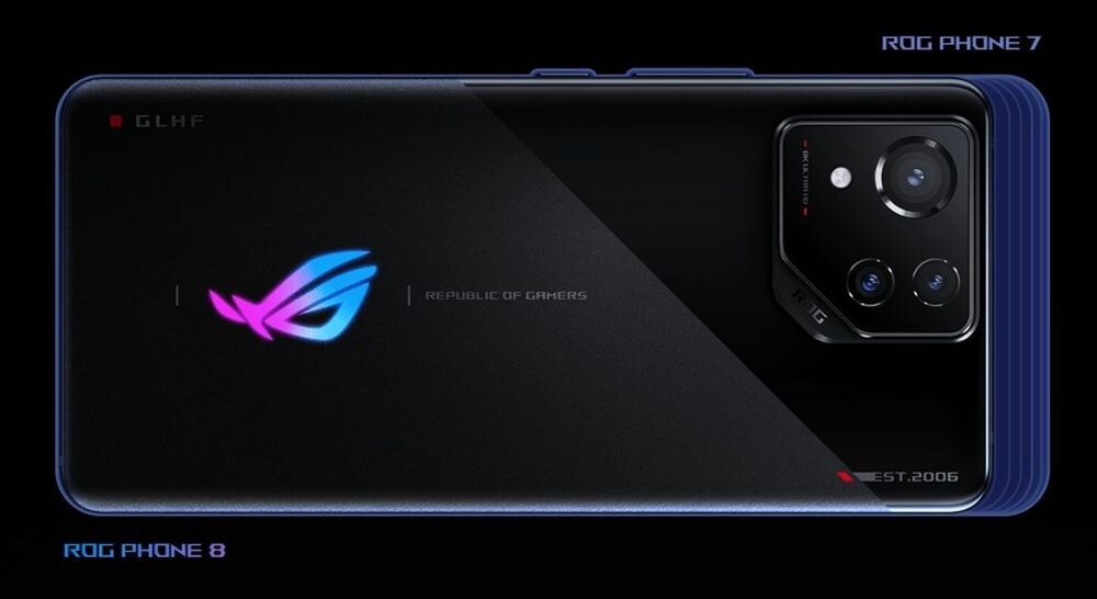 Smartfon ASUS ROG Phone 8    ekran bateria aparat procesor ram pamięć pojemność rozdzielczość zdjęcia filmy opis dane cechy blokady system łączność wifi bluetooth obudowa szkło odporność porty muzyka transfer sieć przekątna matryca waga czujniki oled amoled ips