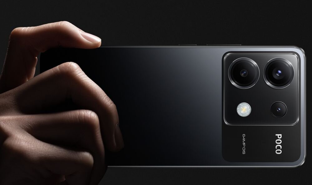 Smartfon XIAOMI Poco X6 ekran bateria aparat procesor ram pamięć pojemność rozdzielczość zdjęcia filmy opis dane cechy blokady system łączność wifi bluetooth obudowa szkło odporność porty muzyka transfer sieć przekątna matryca waga czujniki oled amoled ips