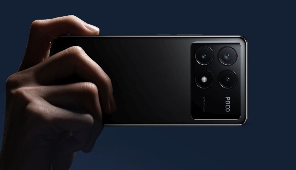 Smartfon XIAOMI Poco X6 Pro ekran bateria aparat procesor ram pamięć pojemność rozdzielczość zdjęcia filmy opis dane cechy blokady system łączność wifi bluetooth obudowa szkło odporność porty muzyka transfer sieć przekątna matryca waga czujniki oled amoled ips