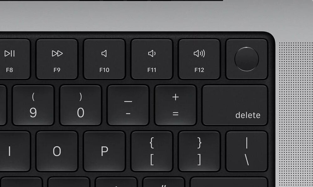 Laptop APPLE MacBook Pro 2023 14 Retina M3 8GB RAM 2TB SSD macOS Gwiezdna szarość
					bezpieczeństwo danych, czytnik linii papilarnych Touch ID, Apple Pay, szyfrowanie sprzętowe, funkcje zabezpieczeń macOS,
					zbliżenie na czytnik linii papilarnych na klawiaturze