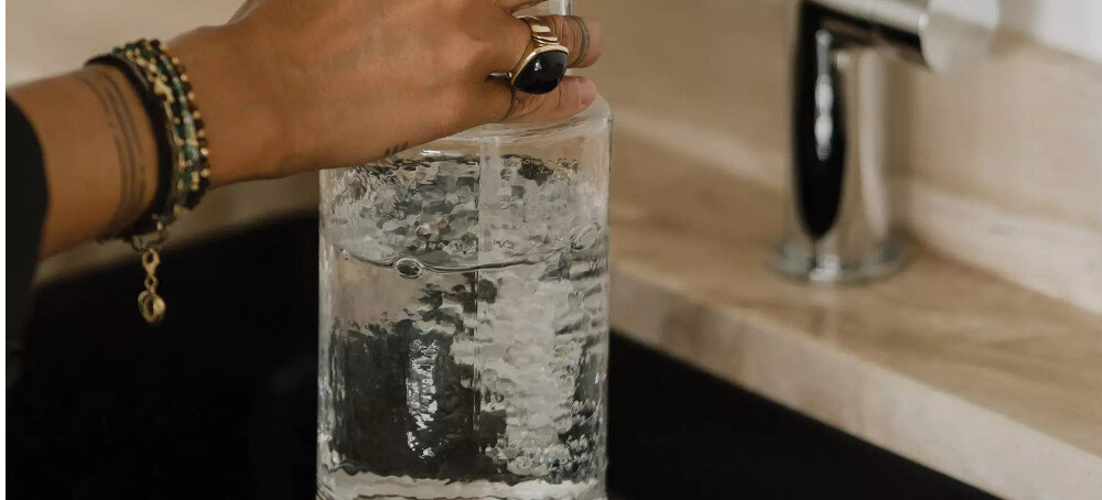 BATERIA KUCHENNA OMNIRES SWITCH SW9057GLB ZŁOTY SZCZOTKOWANY Air Water Perlator napowietrzanie wody miękka przyjemna w dotyku cichy równomierny Strumień