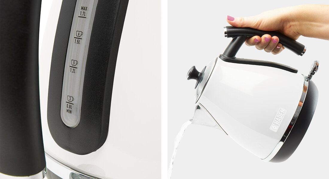 Czajnik HADEN Cotswold HAD209238 Biały Zdjęcie Szybki i Wydajny