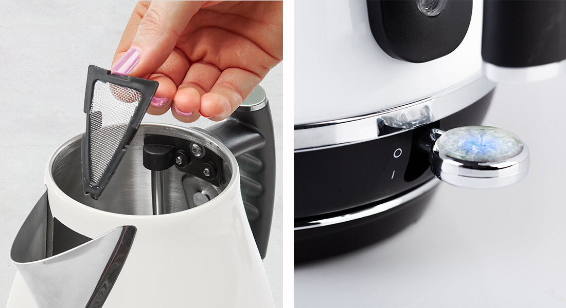 Czajnik HADEN Cotswold HAD209238 Biały Zdjęcie Bezpieczny