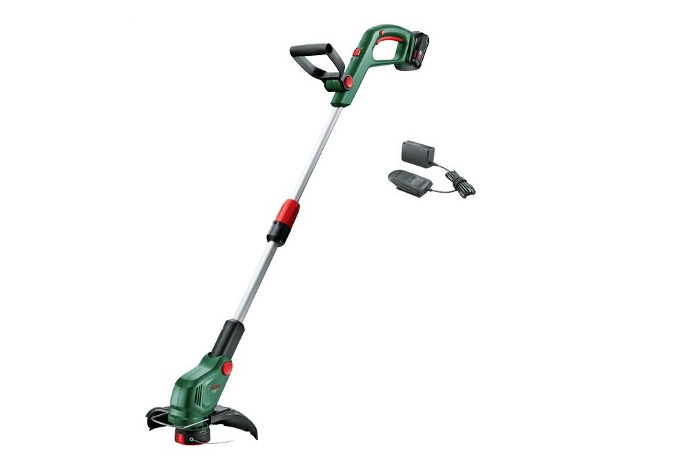 Podkaszarka akumulatorowa BBOSCH GrassCut 18V-26-500 zestaw akumulator ladowarka dokumentacja