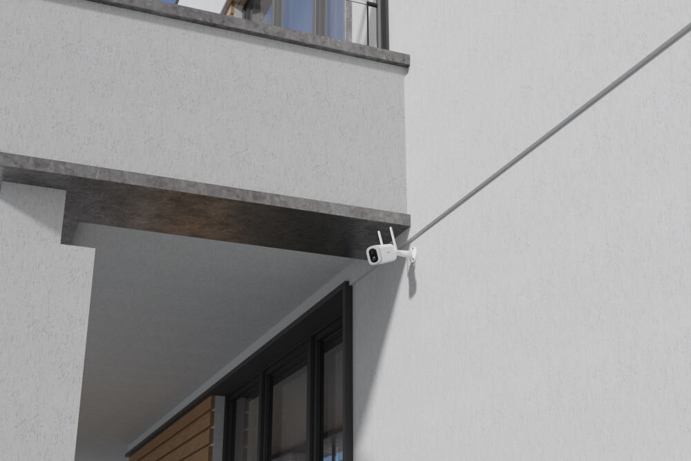 Kamera TESLA Floodlight Battery TSL-CAM-BF100 aplikacja tryby pracy alerty o zdarzeniach pełna kontrola szyfrowane połaczenie wifi