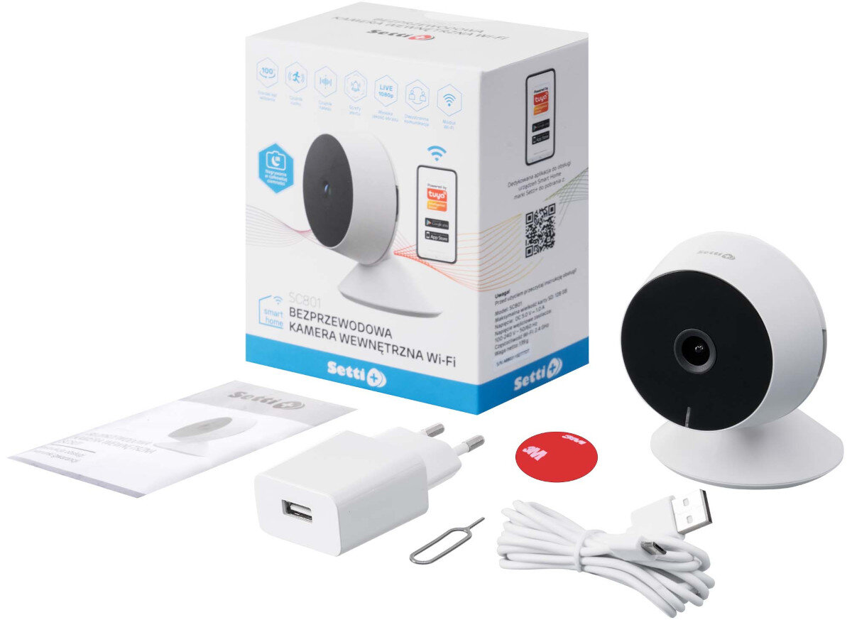 Oczyszczacz powietrza SETTI+ AP400W Smart zawartosc opakowania