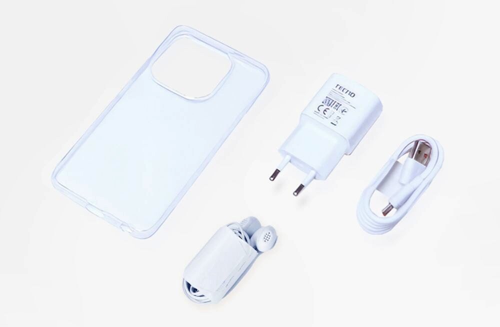 Smartfon TECNO Spark 20 Pro ekran bateria aparat procesor ram pamięć pojemność rozdzielczość zdjęcia filmy opis dane cechy blokady system łączność wifi bluetooth obudowa szkło odporność porty muzyka transfer sieć przekątna matryca waga czujniki oled amoled ips